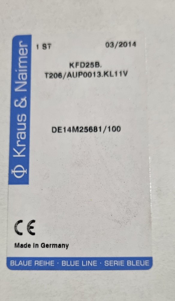 Kraus & Naimer PV ARRAY DC ISOLATOR SWITCH KFD25B Solar