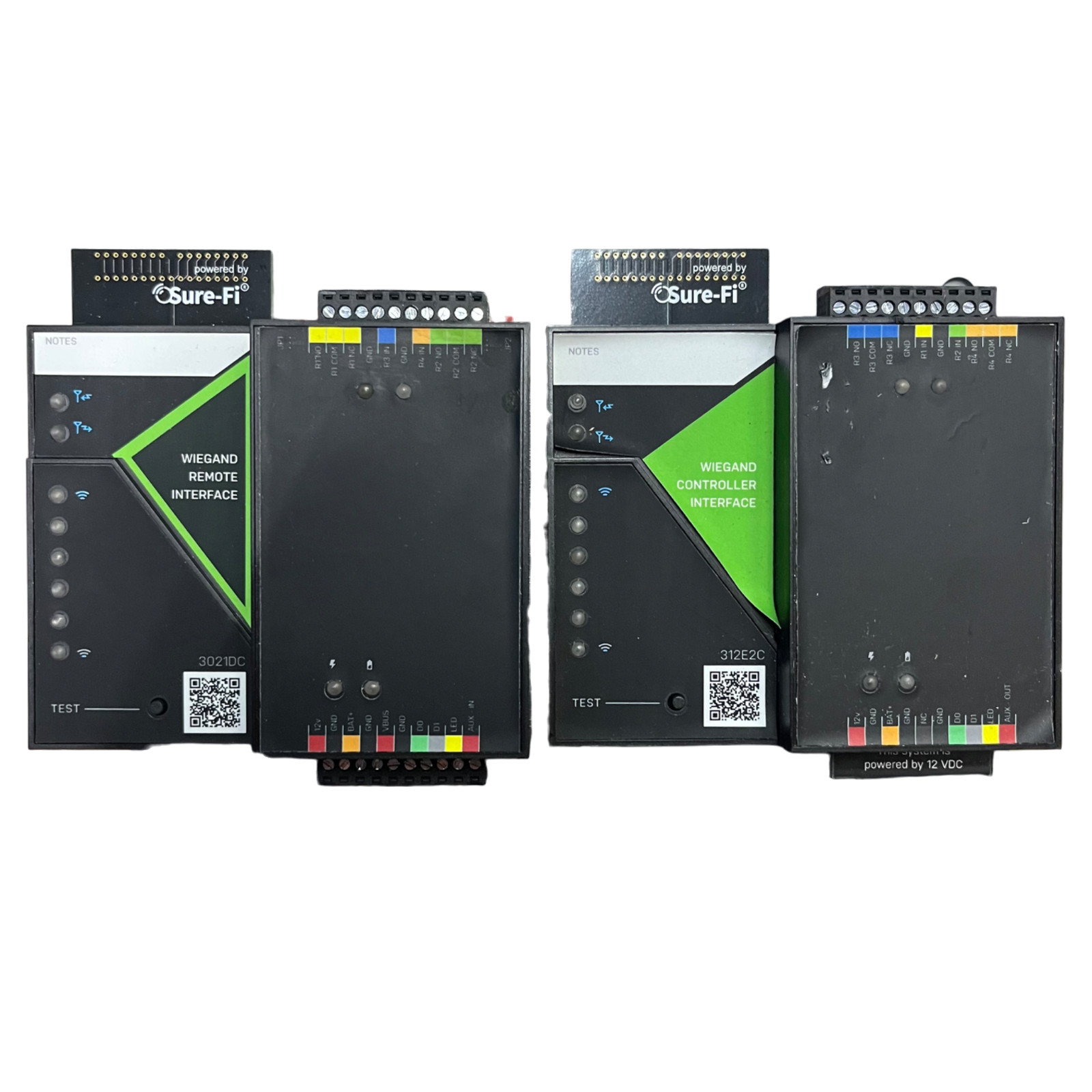 SURE-FI Wireless Wiegand Bridge DS004-WIEGAND Remote and Controller