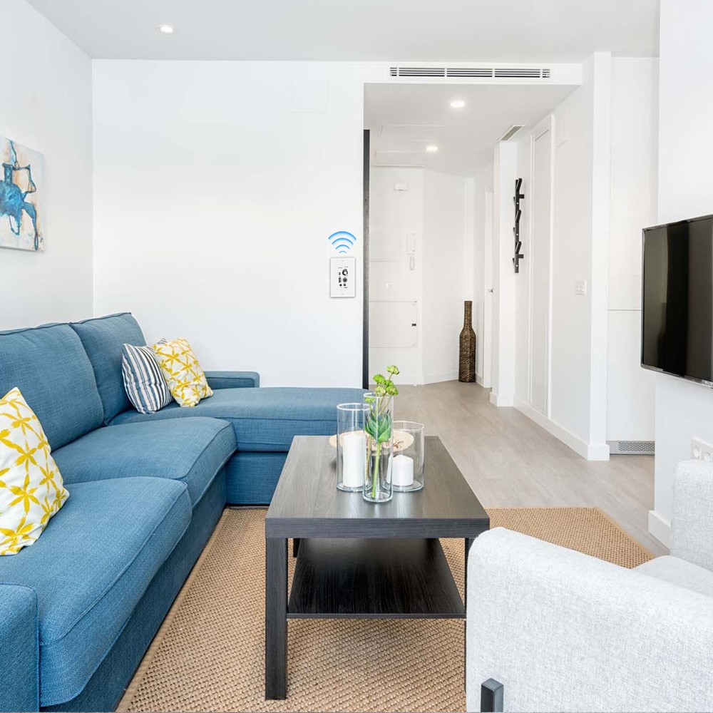 Herdio 5.25" Ceiling Wall Flush Mount Speakers Wall Mount Bluetooth Amplifier US