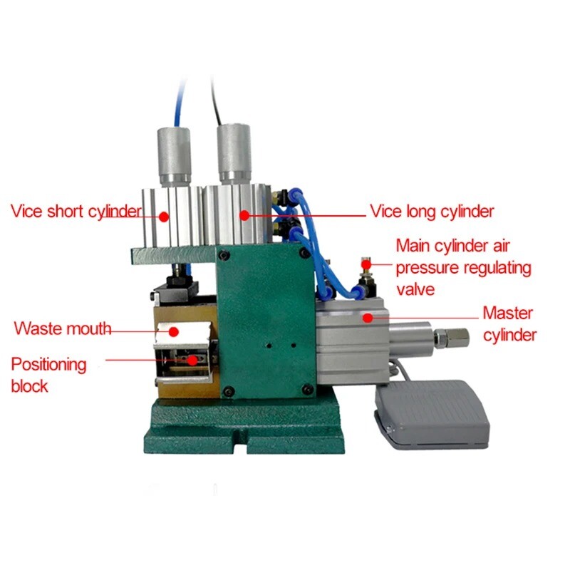 3F Pneumatic Vertical Sheathed Wire Stripping and Cable Cutting Machine 1