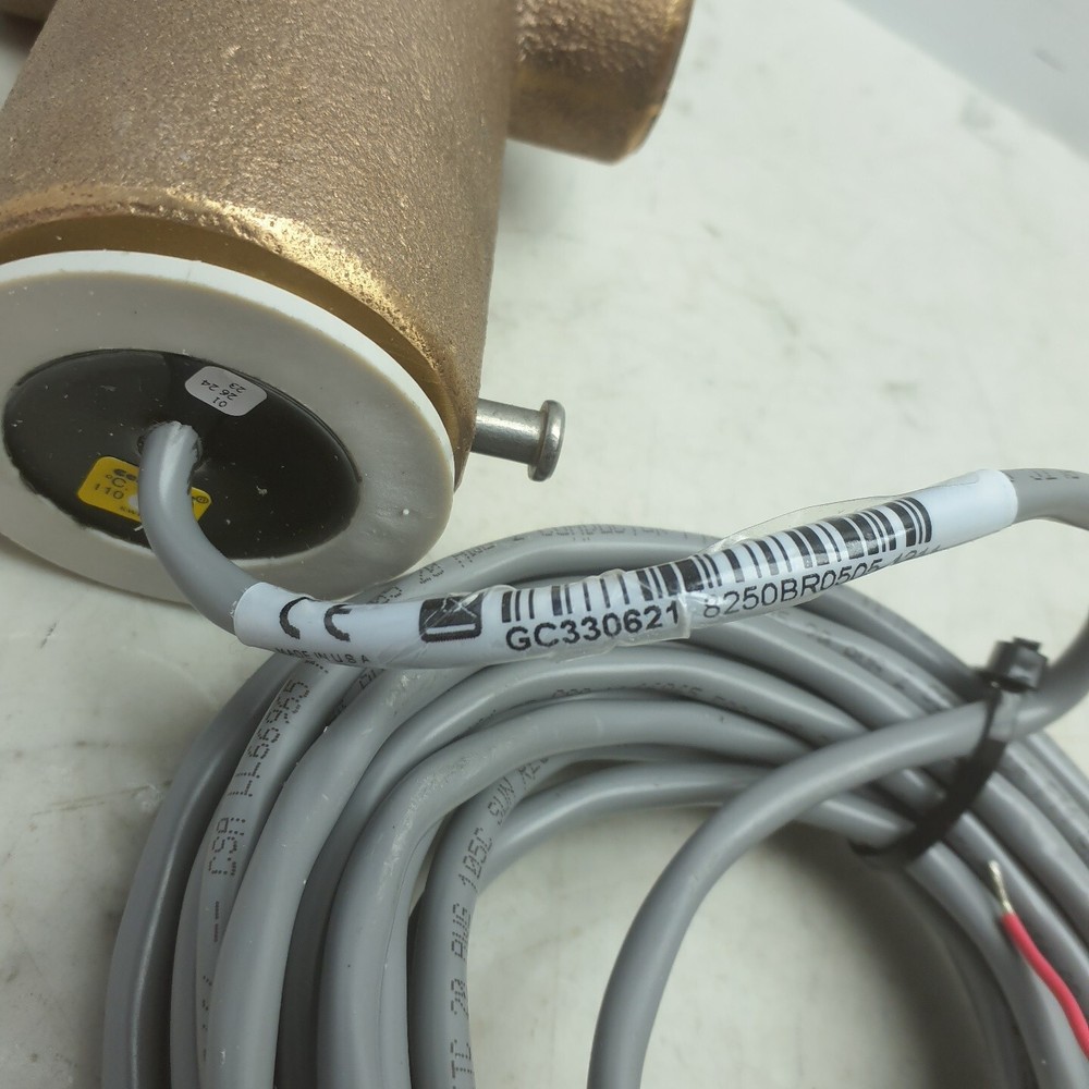 Impeller 8250BR0505-1211 Flow Meter 1/2" Fitting Size Paddlewheel Sensor