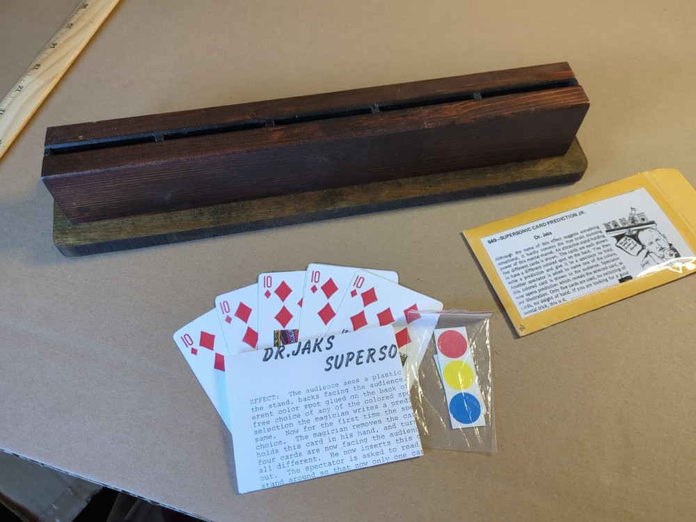 Dr. Jaks Supersonic Card Prediction Magic Trick