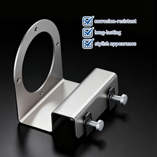 Watermelon Light Bracket Stainless Steel Universal Mount, Angled Straight Down
