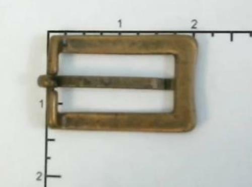 .75" 19mm Antique Finish Buckle