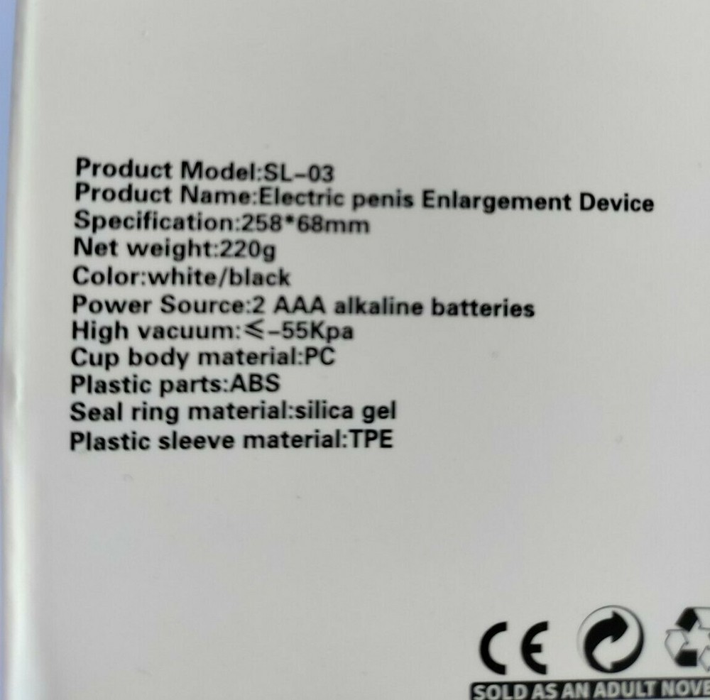 FreeSpace Handsome up Penis Enlargement Pump