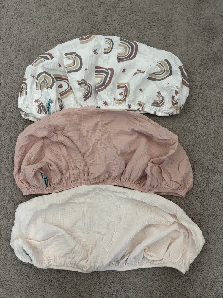 TansyPanda 3 Piece Bassinet Sheets