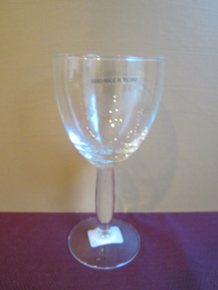 NORITAKE SENSATION CLEAR WATER GOBLET  - 7 1/4" x 3 1/2   0207J