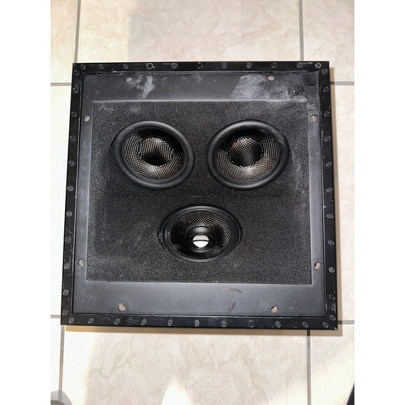 Sonance Reference R1C in-Ceiling Speaker Black Wired Dual 5.25" Square Shape LCR
