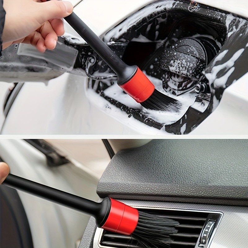 Car Detailing Brush Set - Multi-Size for Auto Interior & Exterior Cleaning