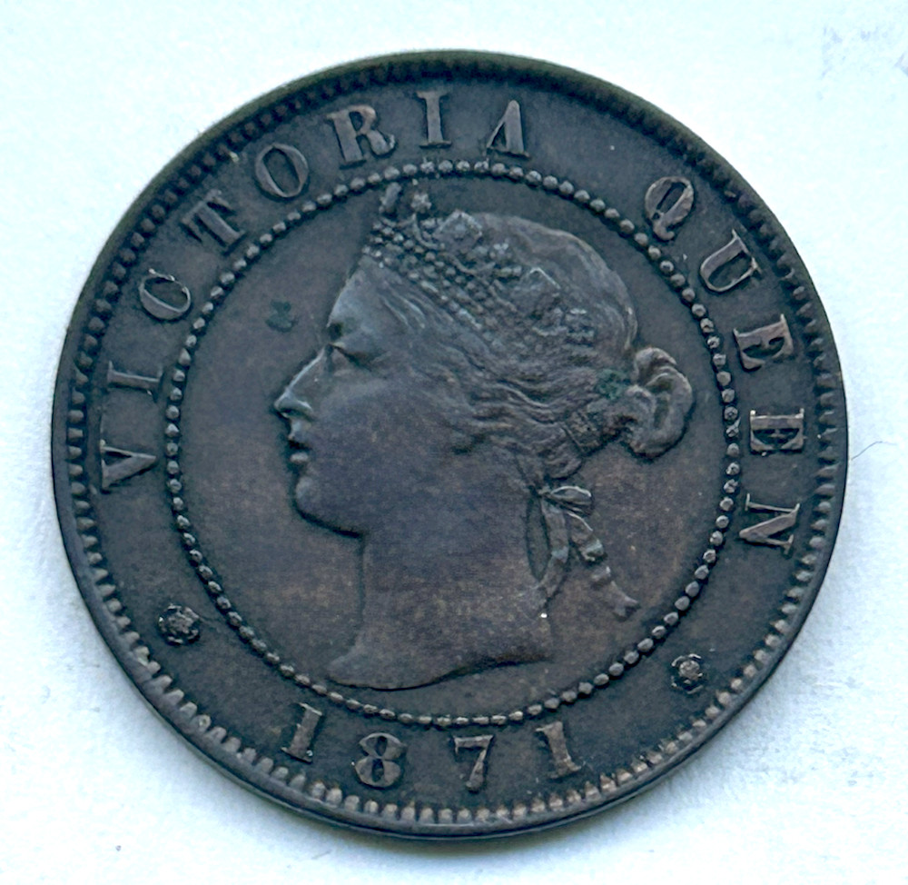 PRINCE EDWARD ISLAND 1 CENT 1871