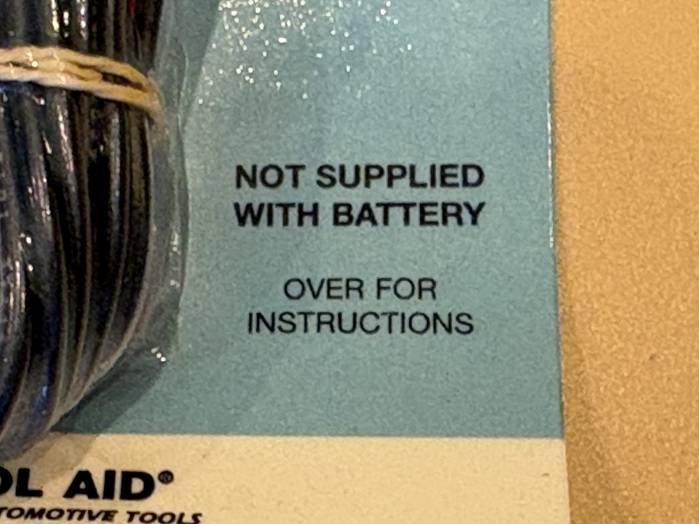 Tool Aid Corp - 22700 Continuity Tester, Self Powered