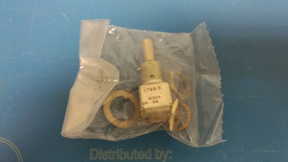 Microswitch 11TW8-31 Switch Toggle ON None ON SPDT Locking Lever Solder 5A 125VA
