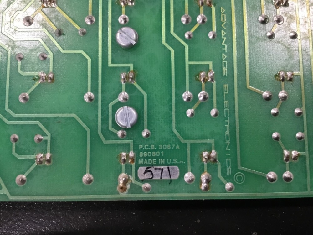 Advantage Electronics WPT Chiller Module Control Board Display #563DK B39PR3