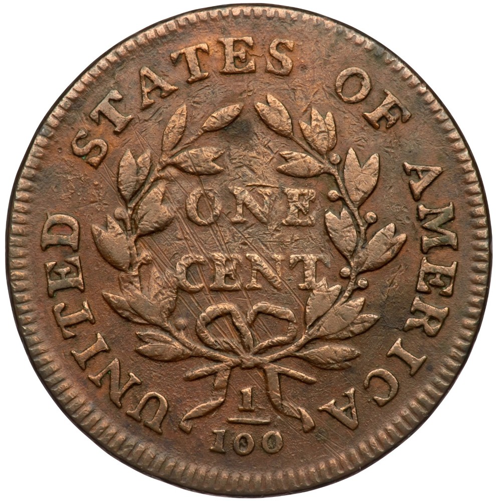 1800 S-211 R-3 Draped Bust Large Cent Coin 1c