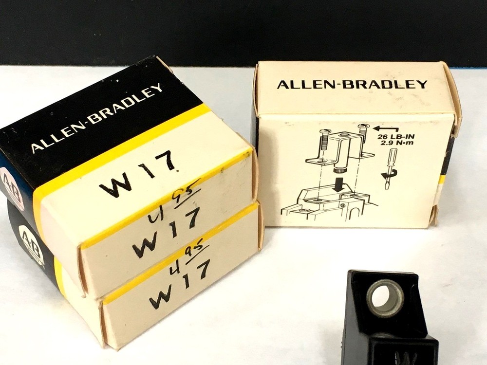 3 NIB ALLEN BRADLEY W17 HEATER ELEMENTS