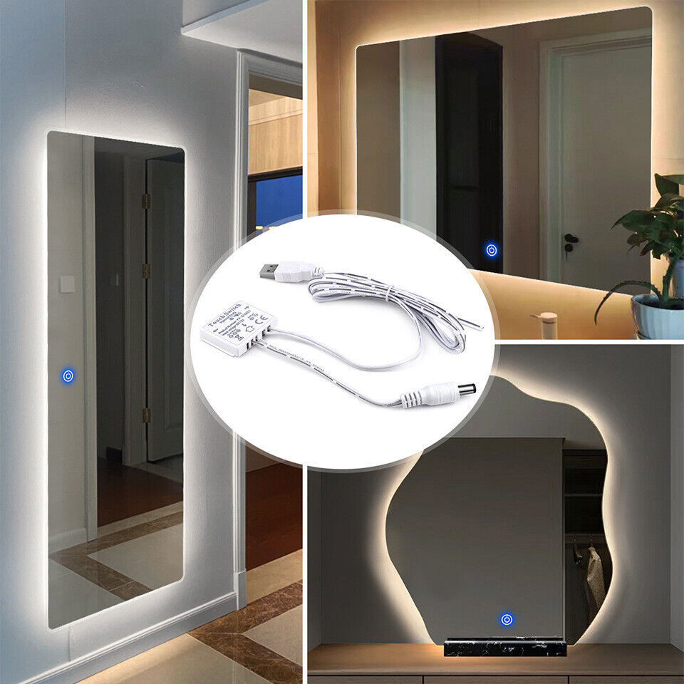 Make Up Mirror Lights COB USB Touch Senser LED Strip Vanity Light Dimmable Lamp