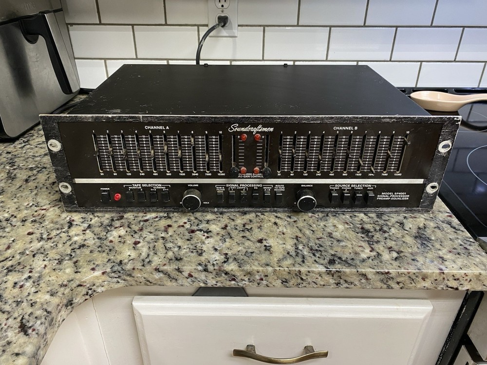 Soundcraftsmen SP 4001 Preamplifier-Equalizer **READ**