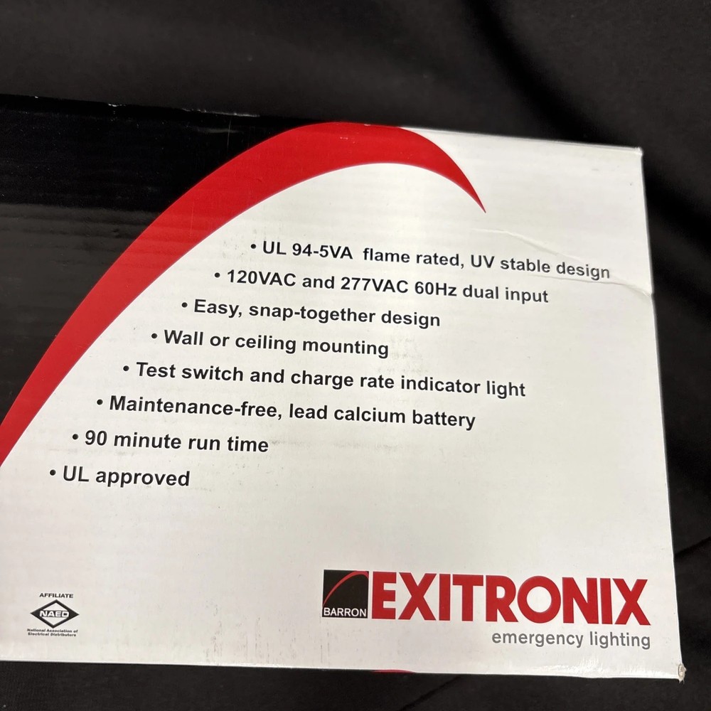 Emergency Light Adjustable Lamp Heads Exitronix LL50H