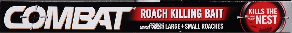 Combat Roach Killing Bait Stations for Small and Large Roaches, 6 Count...