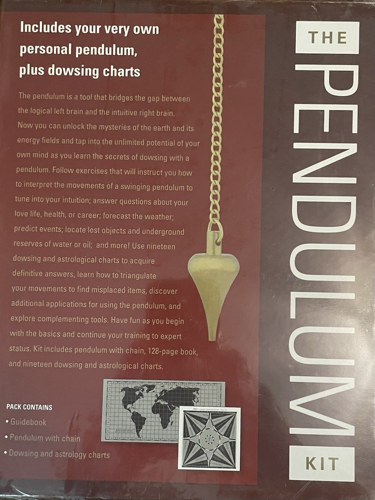 The Pendulum Kit by Sig Lonegren – Dowsing & Divination Tool