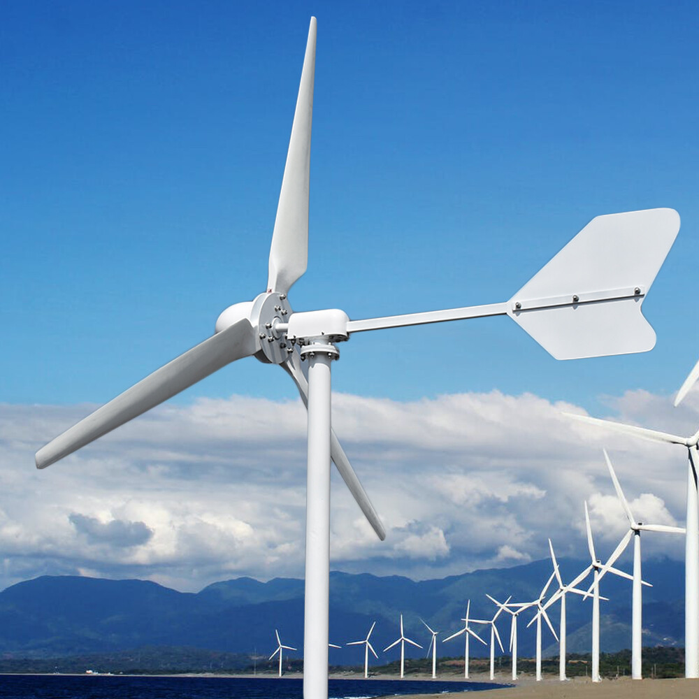 5000W 48V Wind Turbine Kits Wind Power Generator For On Grid / Off Grid System