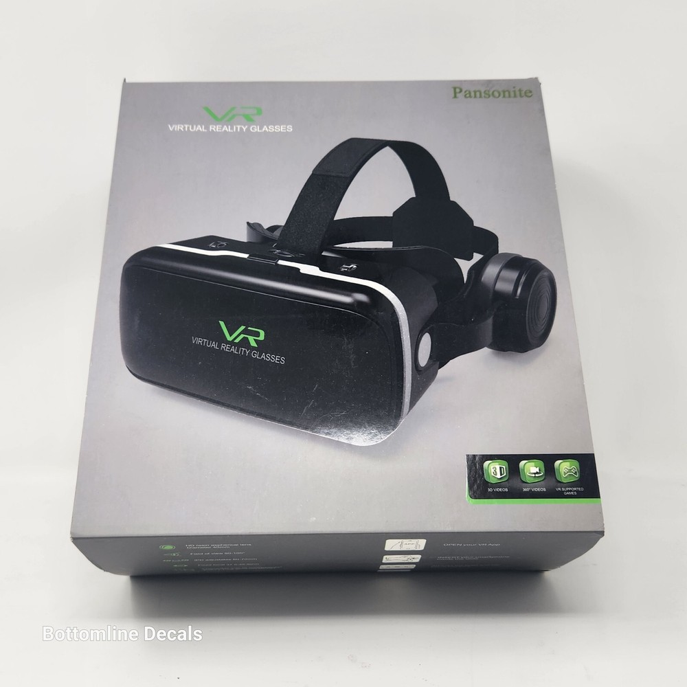 Pansonite Vr Headset 3D Glasses Virtual Reality