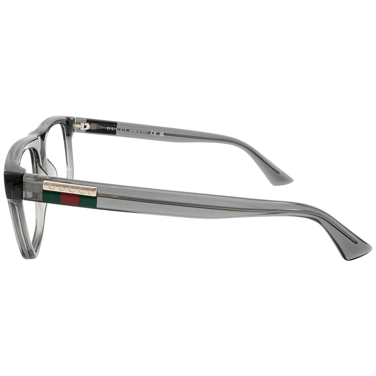 Gucci Demo Rectangular Men's Eyeglasses GG1117O 003 56 GG1117O 003 56