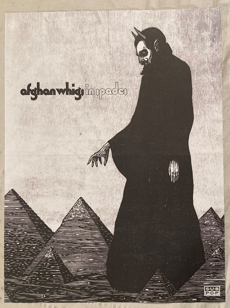 Afghan Whigs 2017 Matte Promo Poster In Spades Sub Pop Records I
