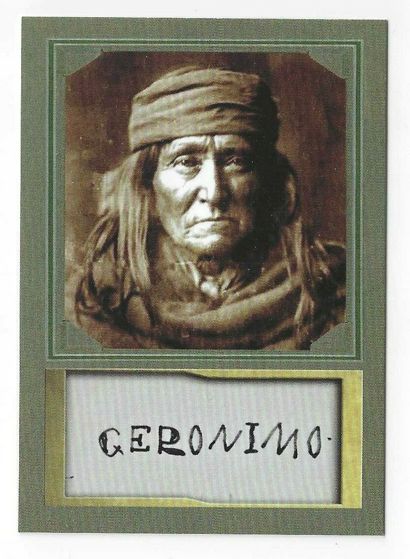 GERONIMO - ACEO D. GORDON PROMO TRADING CARD - MINT CONDITION