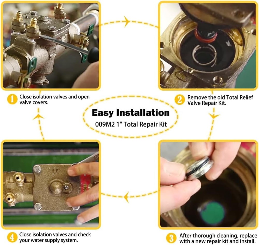 Water System Reduced Pressure Repair Kit