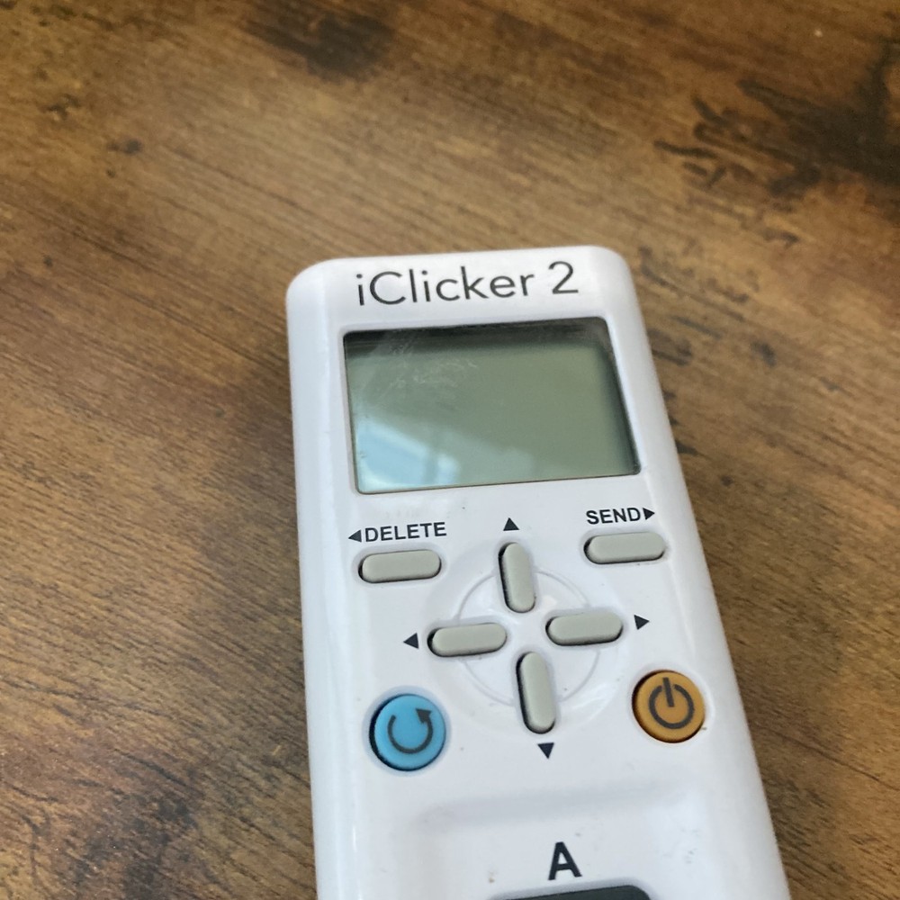 iClicker 2 Student Remote Clicker White