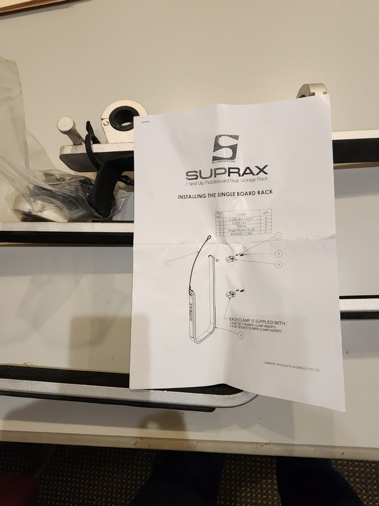SUPRAX Paddle Board Boat Storage Rack System 50050-2