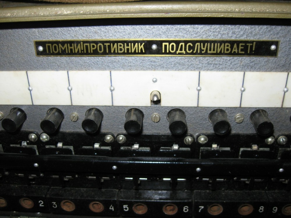 RARE WWII Soviet Field Telephone Switchboard