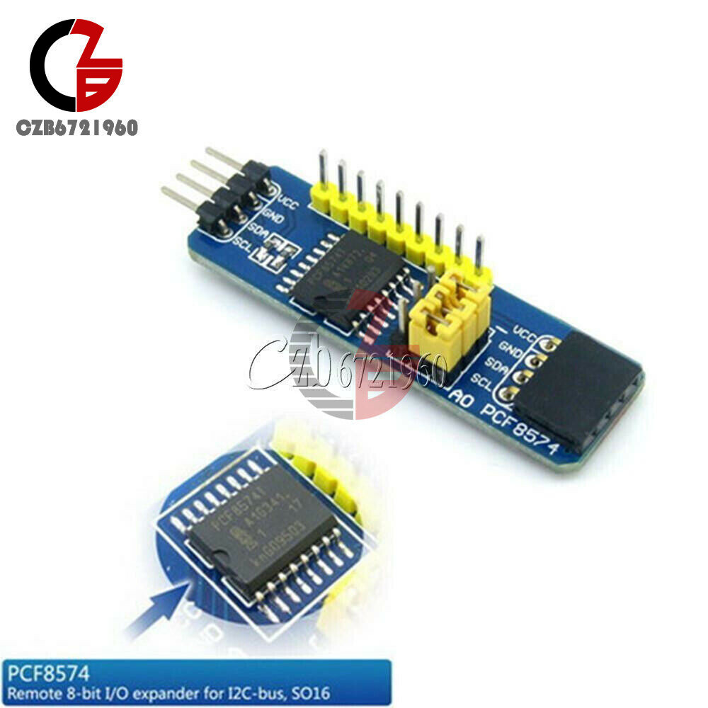 PCF8574 PCF8574T I2C 8 Bit IO GPIO expander module for Arduino & Raspberry Pi