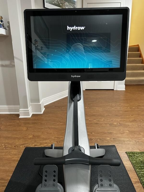 Hydrow Pro Rowing Machine with Immersive 22" HD Rotating Screen