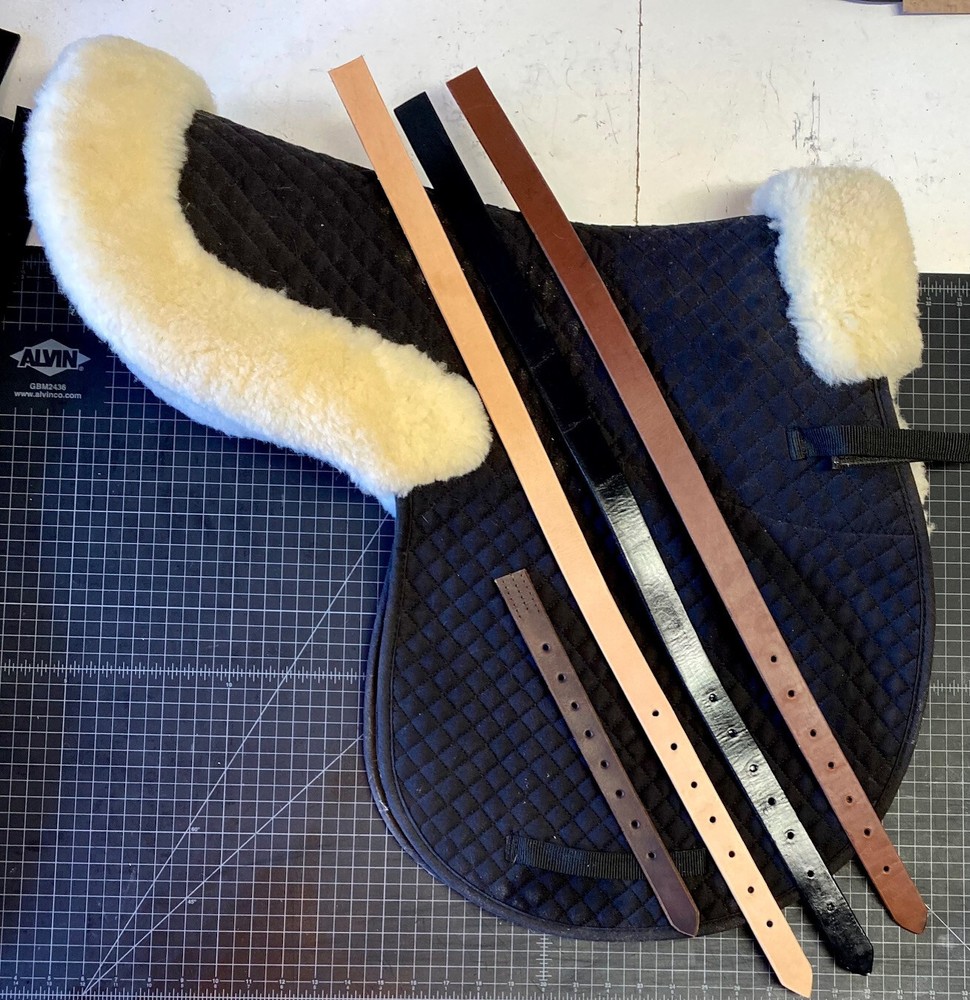 BILLETS- English Saddle Girth Billets - Handmade