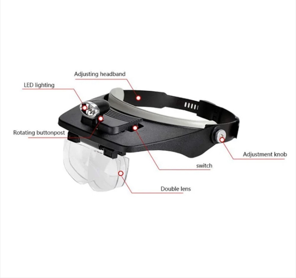 Beekeeping Light Head Magnifying Glasses