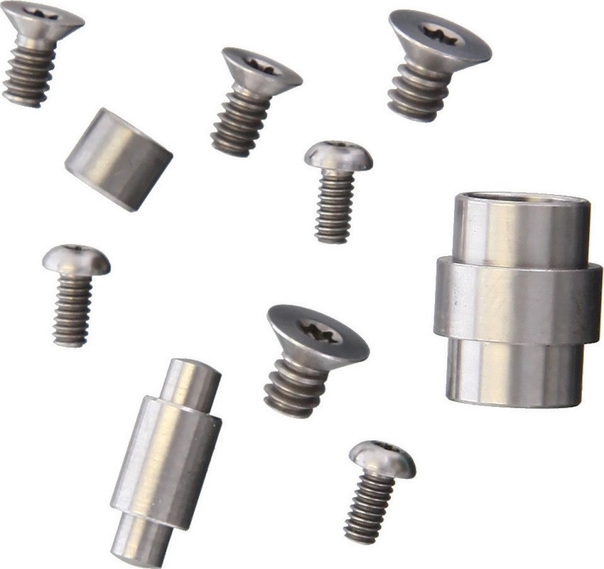 Flytanium Hardware Kit 3 Titanium Includes Pivot, Body Clip Screws - FLY-602