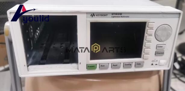 ONE KEYSIGHT 8163B optical power meter used