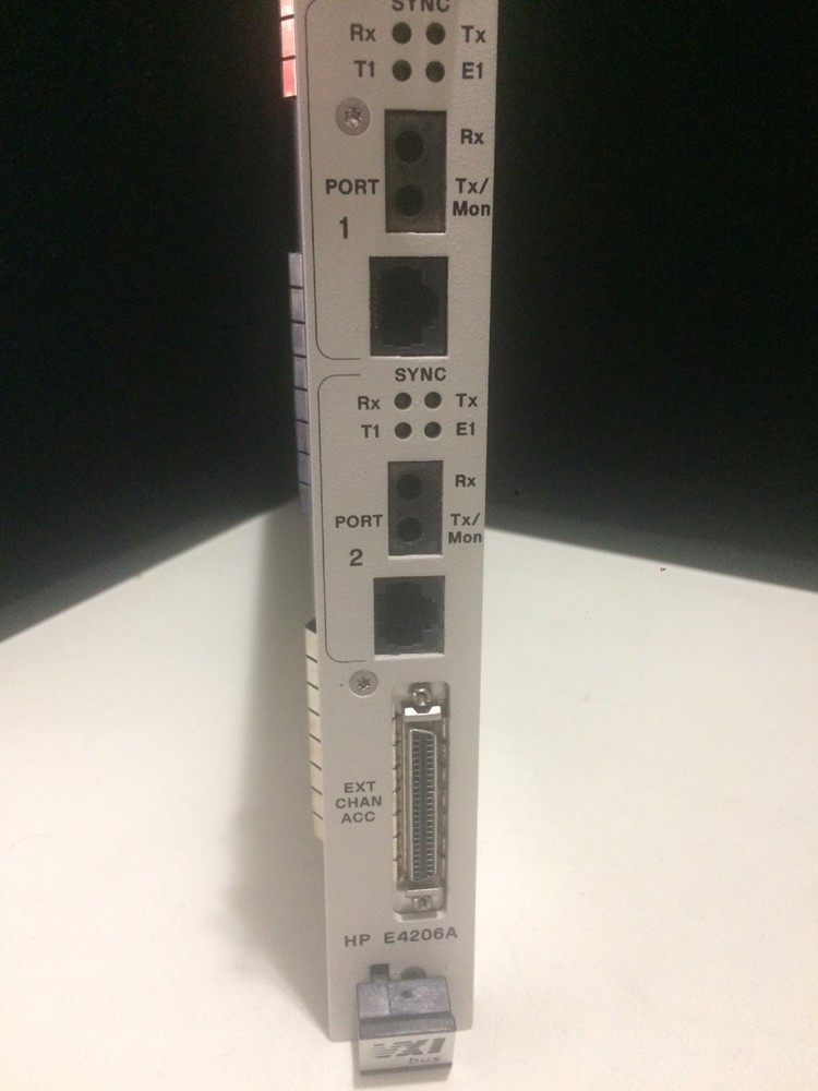 HP T1/E1 Frame Processor E4206A VXI Module