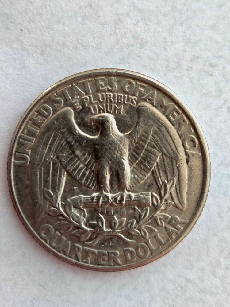 1995 P Washington Quarter Coin, cracks