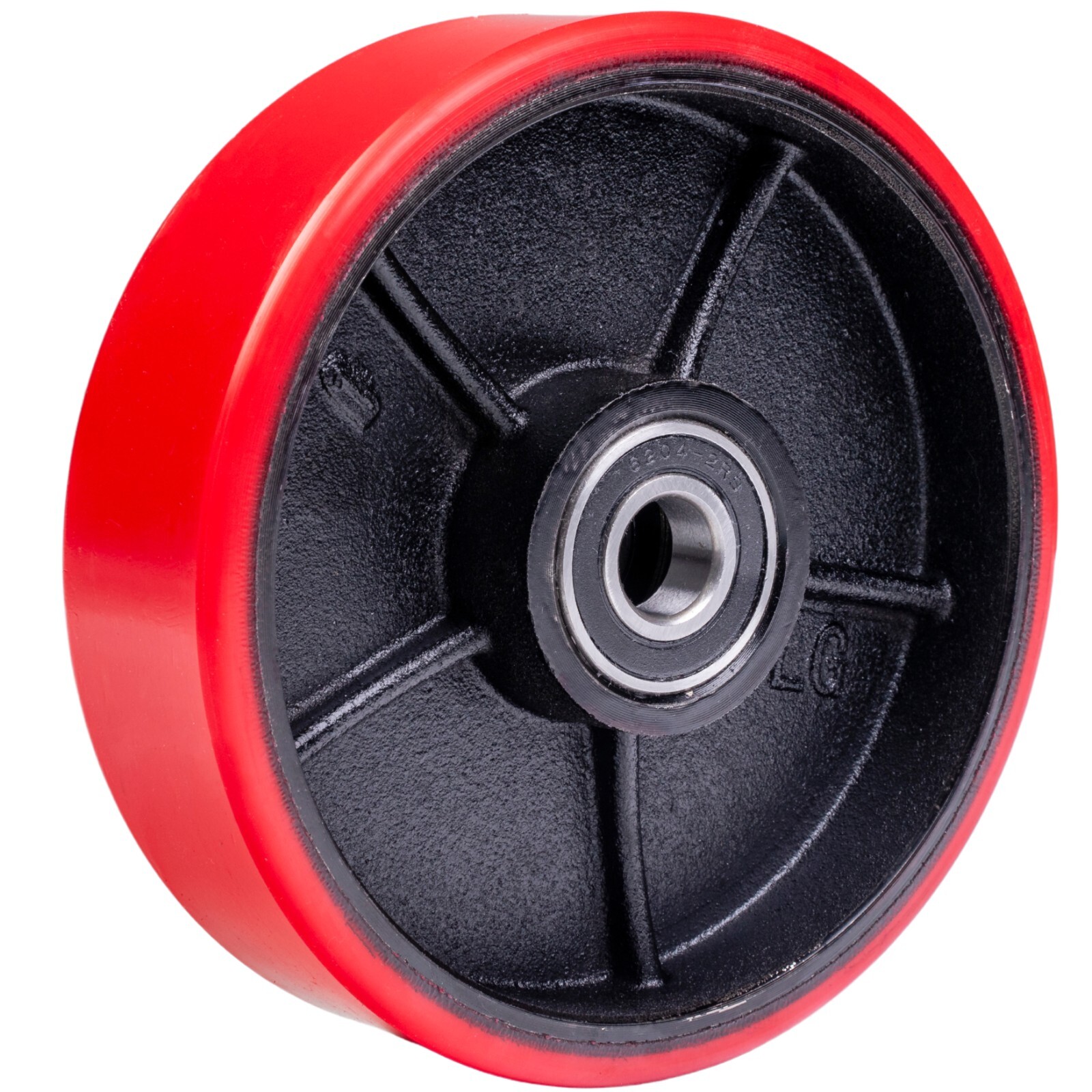 Pallet Jack/Truck Steering Wheels 7" Set with Axle, Fasteners, Tool Kit Included