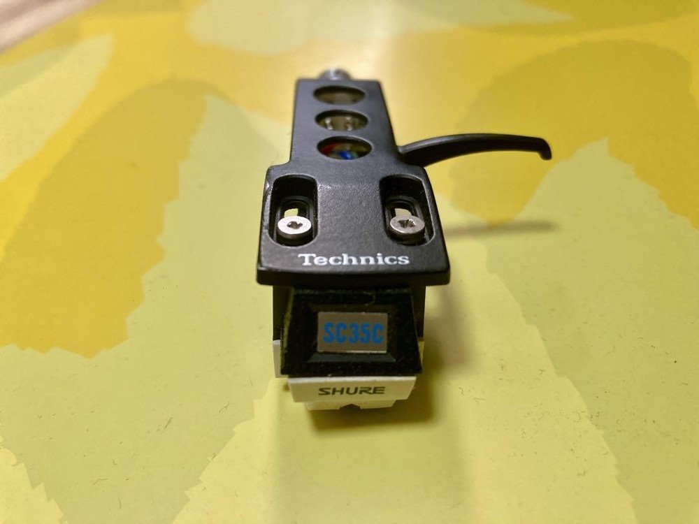 Shure SC35C cartridge + Technics Headshell