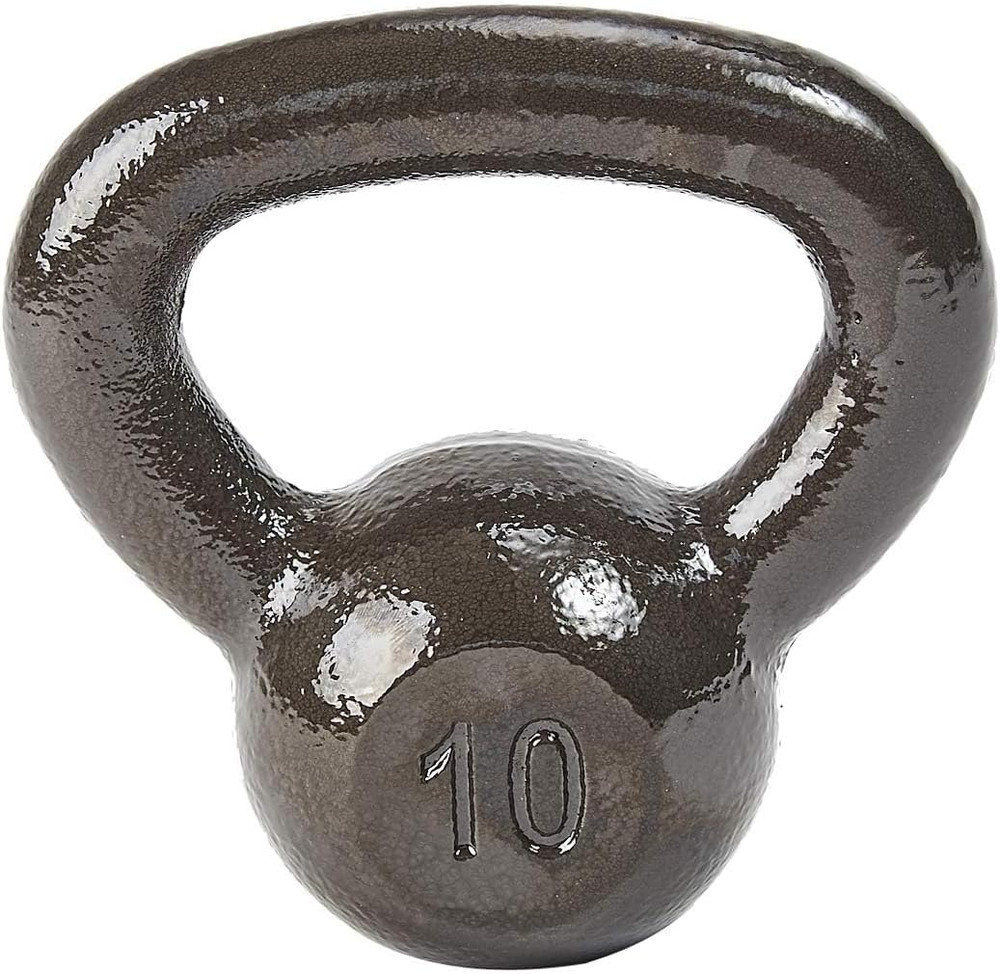 Kettlebell Cast Iron Solid Smooth Weights for Strength Training, Home Workout Gy