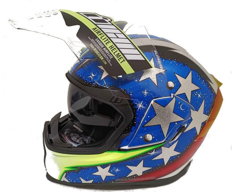 Icon Airflite Helmet Space Force Glory (Clear Shield Only) Size Medium