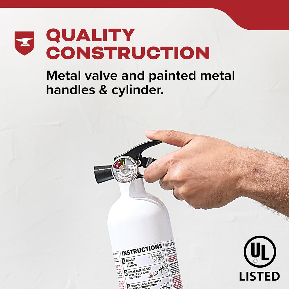 Fire Extinguisher for Kitchen, Residential, Single-Use, 711A