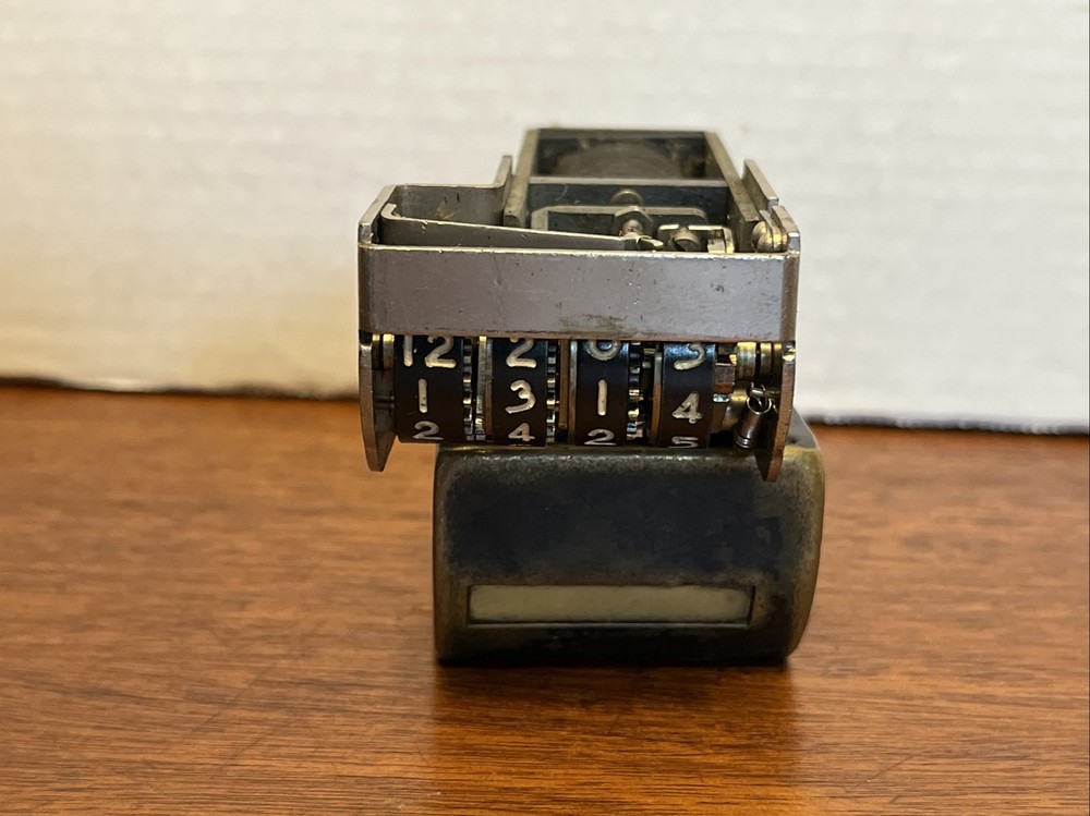 Operator / Test Position Time Clock - Vintage Western Electric Bell System