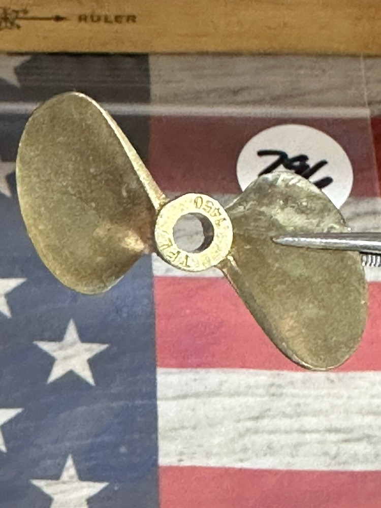 VINTAGE RC BOAD PROPELLER #TFL-7450 New
