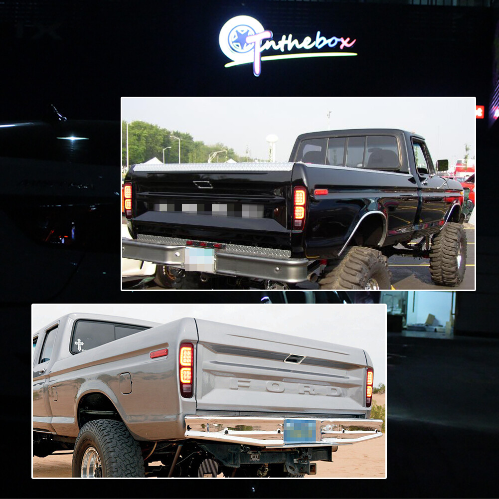 Fit FORD Truck F100 F150 F250 78 79 1978 1979 Tail Lights & Side Markers 6pc/Set