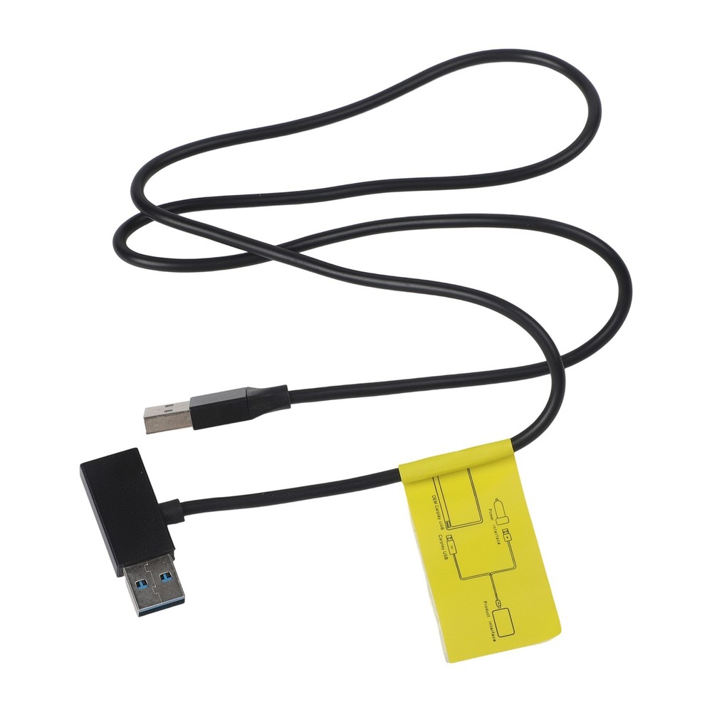 USB Splitter YCable for Power Data Use in For Android Auto For Carplay